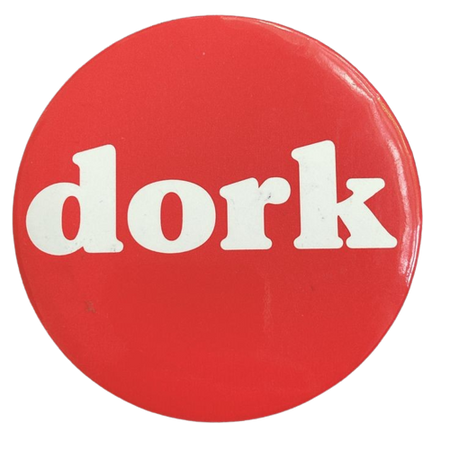 dork pin/button
