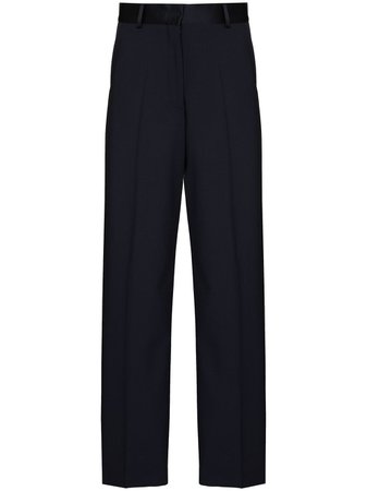 FRAME mid-rise Tailored Trousers - Farfetch
