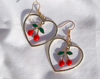 cherry earring