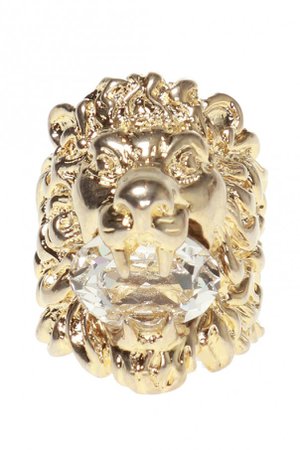 Lion head ring Gucci - Vitkac US
