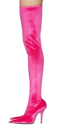 Sexy Rose Pointed-toe Knee High Boots