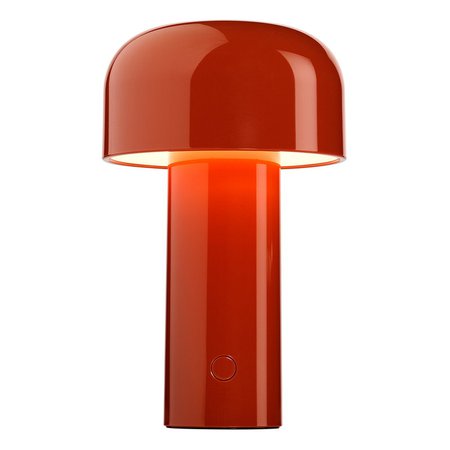 Flos Bellhop table lamp, brick red | Finnish Design Shop