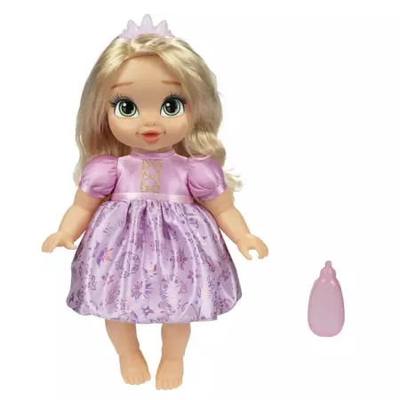 Disney Princess Deluxe Rapunzel Baby Doll Includes Tiara and Bottle for Children Ages 2+ - Walmart.com