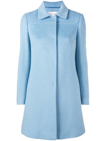 Red Valentino Single Breasted Mid Length Coat