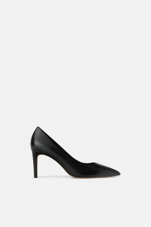 HEELED LEATHER SHOES - High-heels-SHOES-WOMAN | ZARA United Kingdom