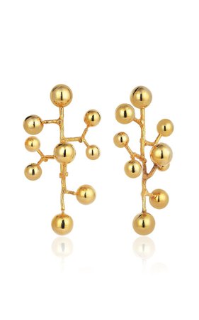 Constellation 18k Yellow Gold Earrings By Evren Kayar | Moda Operandi