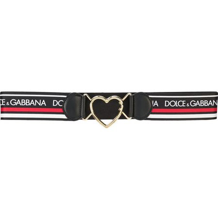 Dolce & Gabbana Playful Logo Printed Belt