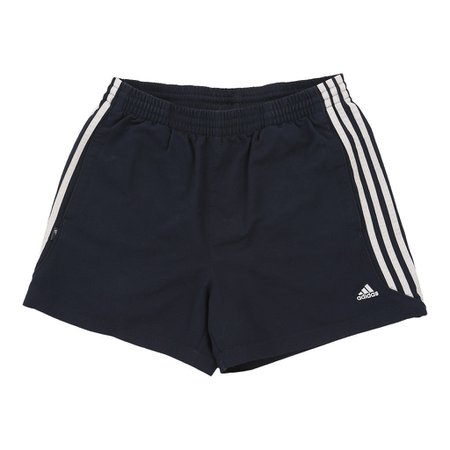 Vintage Adidas Sport Shorts - Medium Black Cotton
