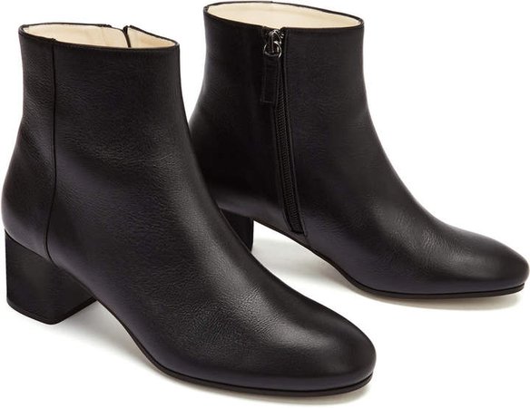 Nine To Five Ankle Boot Strand Black