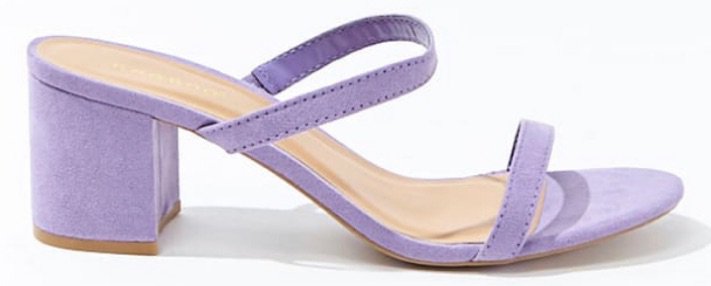 forever 21 lilac heels