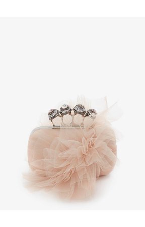 tulle clutch