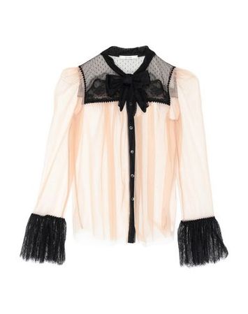 Lucille Lace Shirts & Blouses - Women Lucille Lace Shirts & Blouses online on YOOX United States - 38827222HC