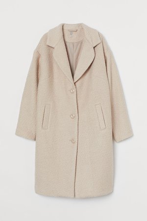 Wool-blend Coat - Light beige - Ladies | H&M CA