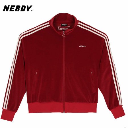 Nerdy | Red Track Jacket 1