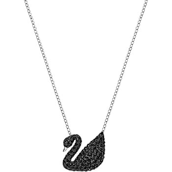 Black Swan Svarowski Necklace