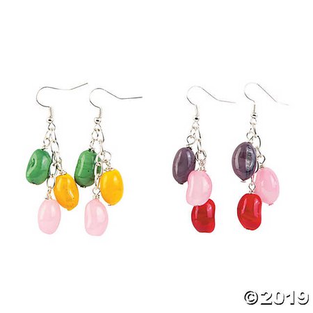 Jelly Bean Earrings 1