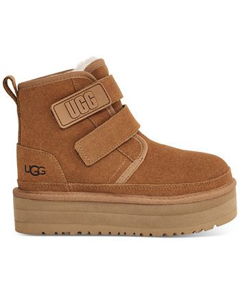 UGG® Kids Neumel Double-Strap Warm-Lined Platform Booties & Reviews - All Kids' Shoes - Kids - Macy's