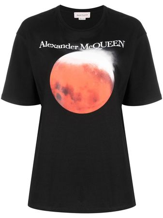 Alexander McQueen logo-print short-sleeve T-shirt