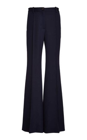 Peter Do High-Rise Flared-Leg Trousers