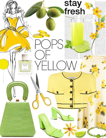 yellow and green! green and yellow! Outfit | ShopLook