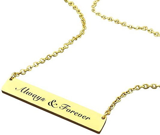 always and forever necklace - Google Search