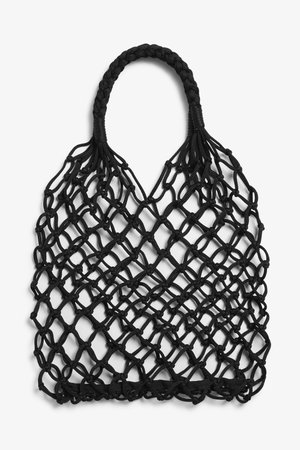 String bag - Black magic - Bags, wallets & belts - Monki WW