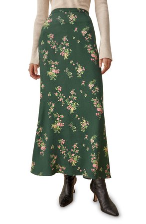 Reformation Vista Floral Print Maxi Skirt | Nordstrom