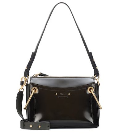 Roy Small patent leather shoulder bag