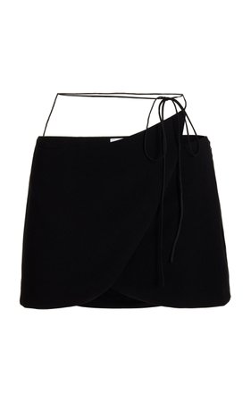 Wrap Mini Skirt By Mônot | Moda Operandi