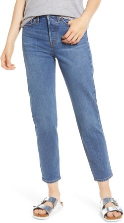 Wedgie Icon Fit High Waist Ankle Jeans