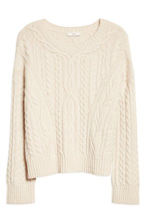 Vince Cable Wool Blend Crewneck Sweater | Nordstrom