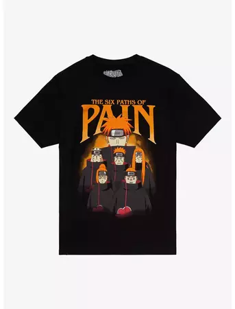 Naruto Shippuden Six Paths Of Pain Collage T-Shirt | Hot Topic
