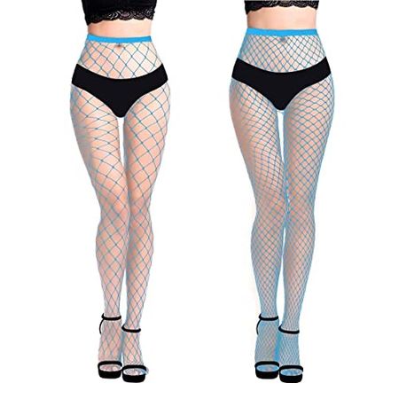 blue fishnet tights - Google Search