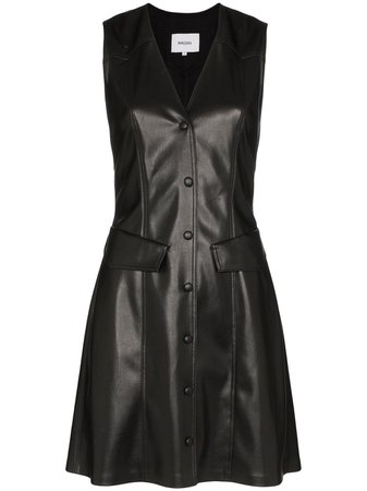 Nanushka Menphi Vegan Leather Mini Dress Ss20 | Farfetch.com