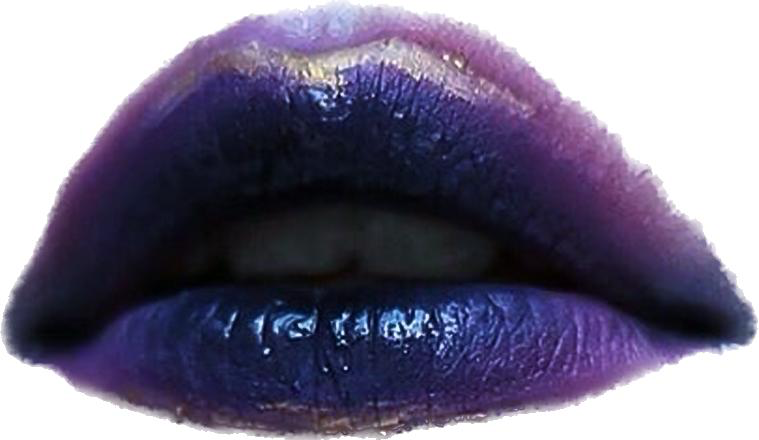 purple lip