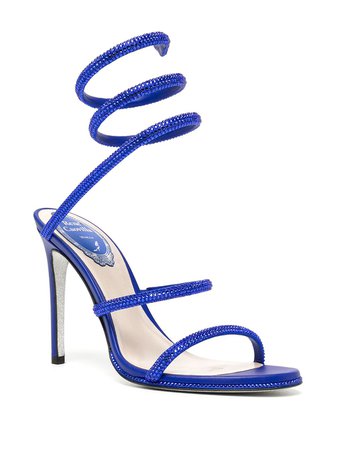 René Caovilla Cleo Embellished Sandals - Farfetch