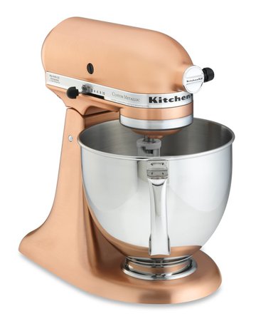 KitchenAid® Metallic Series 5-Qt. Stand Mixer, Satin Copper | Williams Sonoma