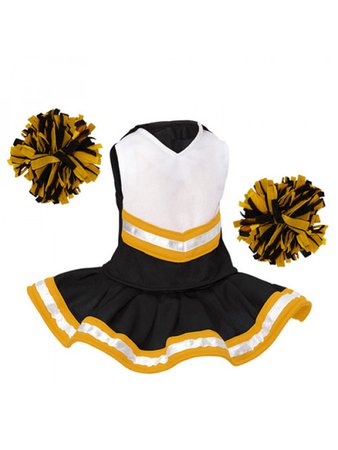 4 cheerleaders inblack and gold - Google Search