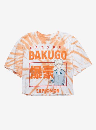 My Hero Academia Katsuki Bakugo Quirk Girls T-Shirt
