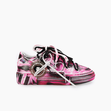 pink marble shoes