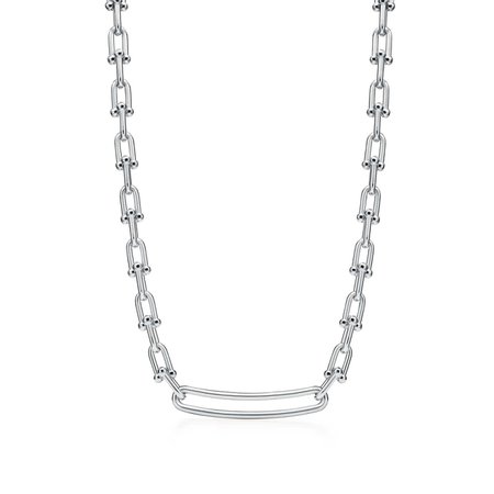 Tiffany HardWear link necklace in sterling silver. | Tiffany & Co.