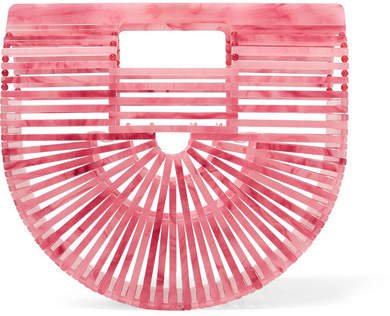 Ark Small Acrylic Clutch - Pink