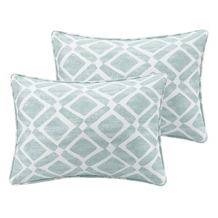 Madison Park Ella Geometric Oblong Throw Pillow 2-piece Set