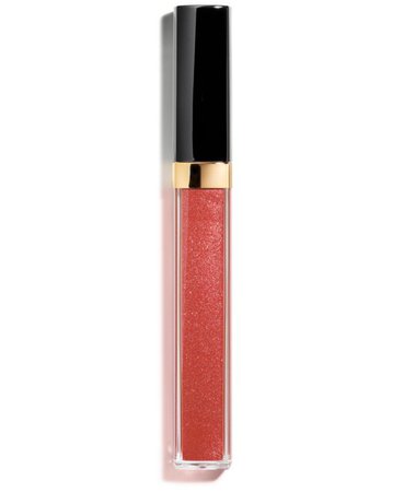 Lipgloss CHANEL Moisturizing Glossimer BURNT SUGAR & Reviews - LIPS - Beauty - Macy's