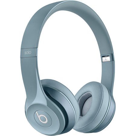 Beats Headphones Silver/Blue