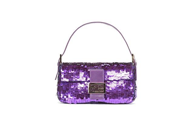 Fendi purple bag