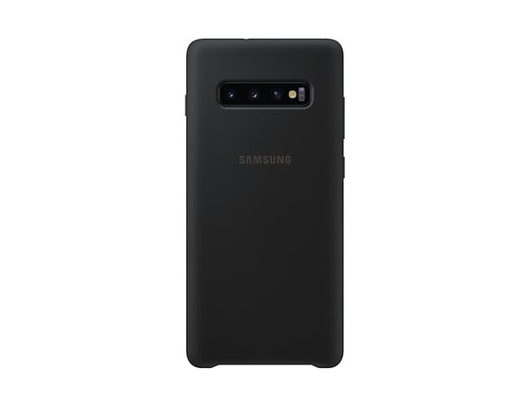 Galaxy S10 + Silicone Cover (Black) | Samsung united kingdom