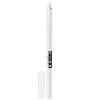 Maybelline Tattoo Studio Sharpenable Gel Pencil Waterproof Longwear Eyeliner - Polished White - 0.04oz : Target