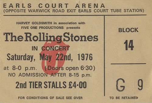 the rolling stones ticket