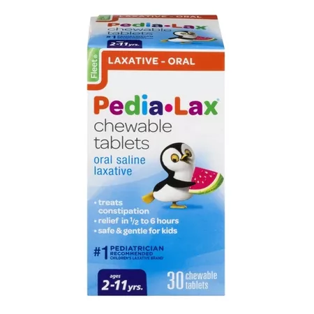 Pedialax Children's Chewable Saline Laxative Tablets - 30ct : Target